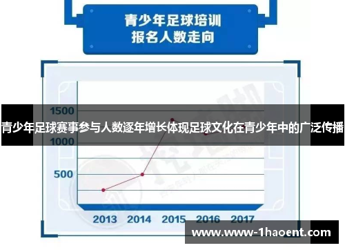 青少年足球赛事参与人数逐年增长体现足球文化在青少年中的广泛传播
